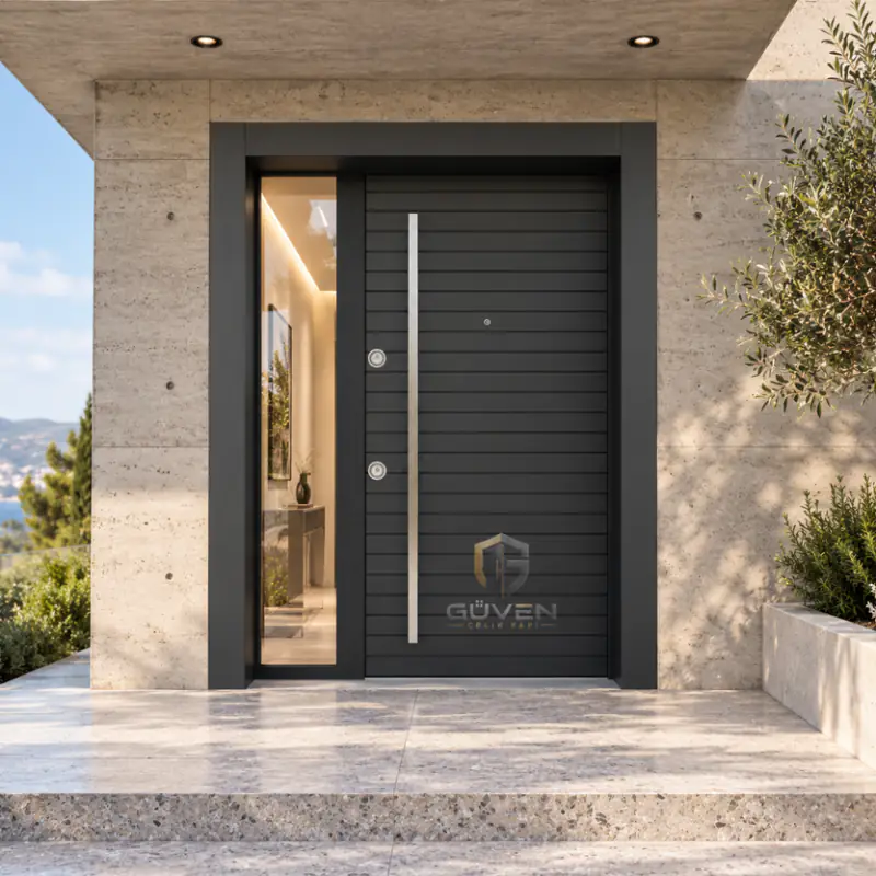 GV-5009 antrasit renkli villa kapısı